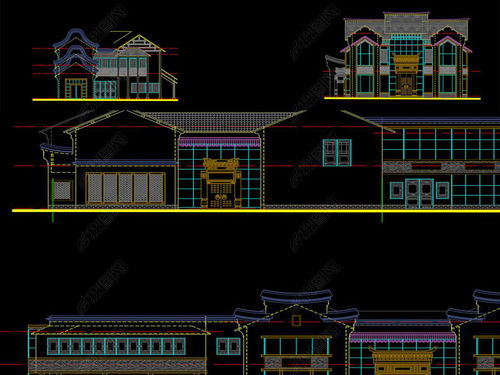徽派建筑CAD施工图与SU模型 专业设计与资源整合